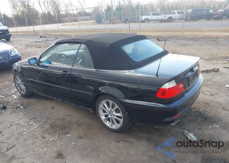 2006 BMW 330Ci из США, поврежденный, VIN WBABW534X6PZ42508